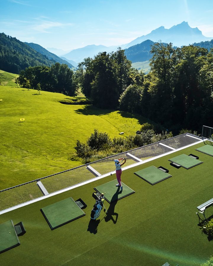 Wertgutschein Green Fee auf dem Bürgenstock Alpine Golf